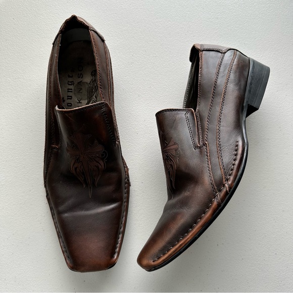 MARK NASON ‘U Rock’ Leather Loafers Men’s Size 9.5 - Picture 2 of 12